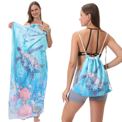 2 In 1 Foldable Towel Backpack